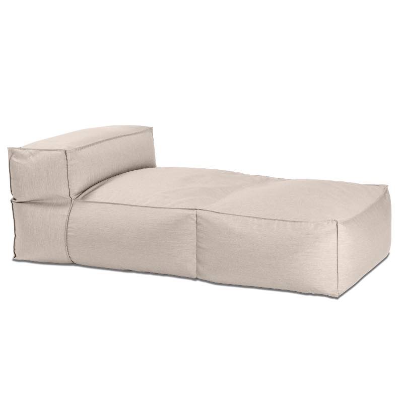 All-Weather Baya Chaise  - Silver